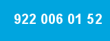 922 006 01 52